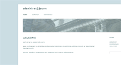 Desktop Screenshot of alexkirst.com